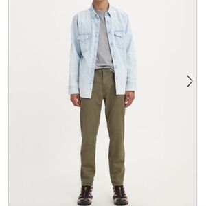 Levi's standard taper fit mens chinos